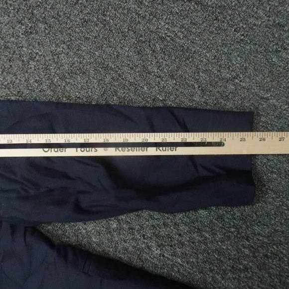 Peter Millar Blazer Men 42T Blue Wool Double Vented Sport Coat Jacket * - Picture 13 of 16